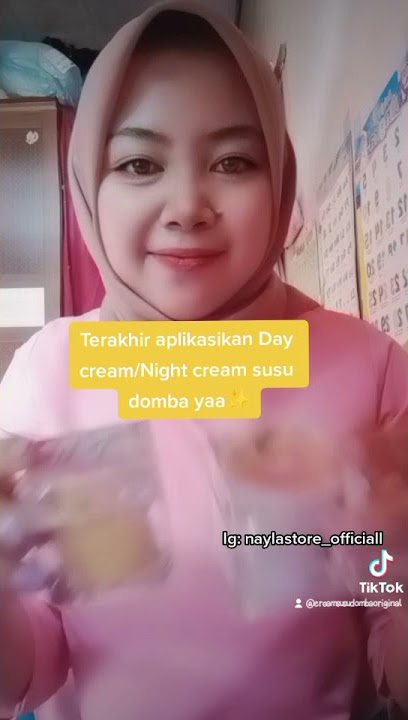 Cara pemakaian cream susu domba step by step ✨