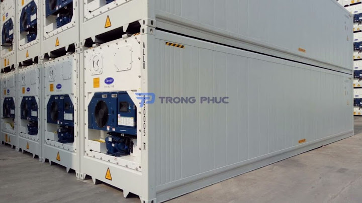 Container 20 feet chứa được bao nhiêu khối năm 2024