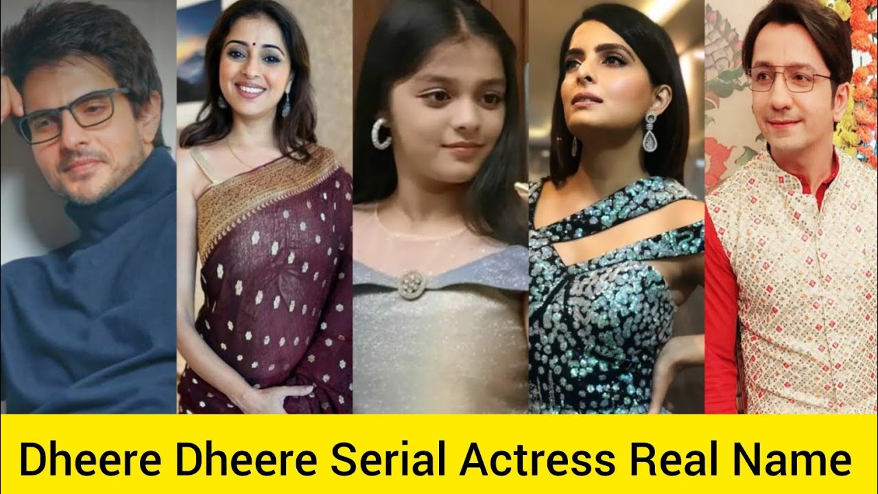 Dheere Dheere Se Serial Star Cast Real Name ।। Popular Serial ...
