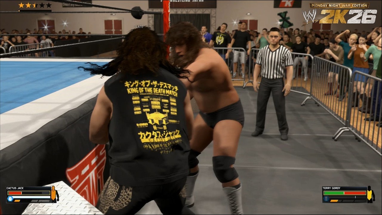 WWE 2K26 - Cactus Jack vs. Terry Gordy - YouTube