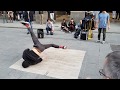 Amazing Street Break Dance at Bologna Italy *CRAZY DANCE SKILLS* deadly jumps, reckless dance