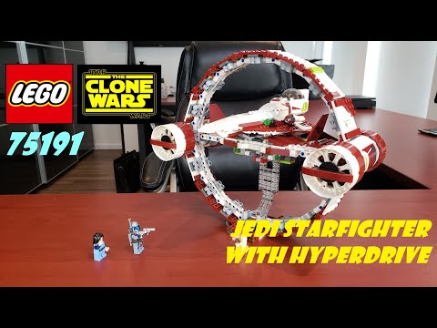 いな LEGO Star Wars: Jedi Starfighter With Hyperdrive (75191) for
