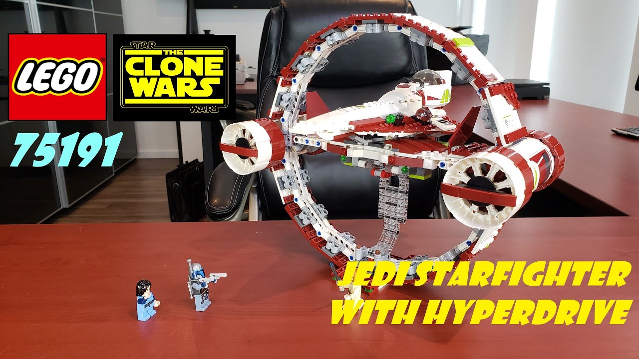 LEGO Star Wars Jedi Starfighter with Hyperdrive 75191 Review... A Perfect Star Wars Set