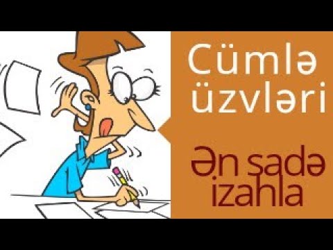 Cümlə üzvləri - Ən sadə izahla (Azərbaycan dili)