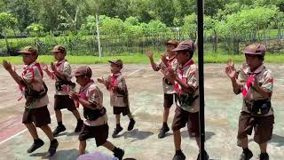 GERAK DAN LAGU AMPAR-AMPAR PISANG UNTUK LOMBA PESTA SIAGA