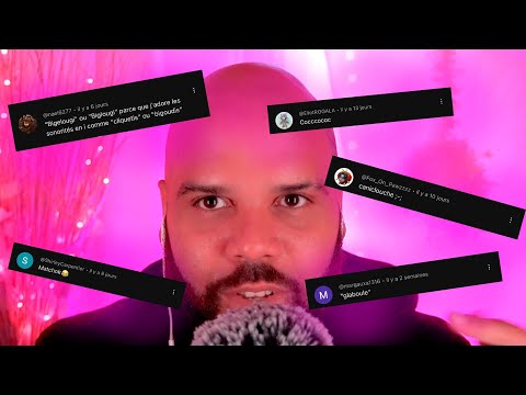 VOUS INVENTEZ DES MOTS DECLENCHEURS ASMR (ET C'EST GRAVE RELAXANT)