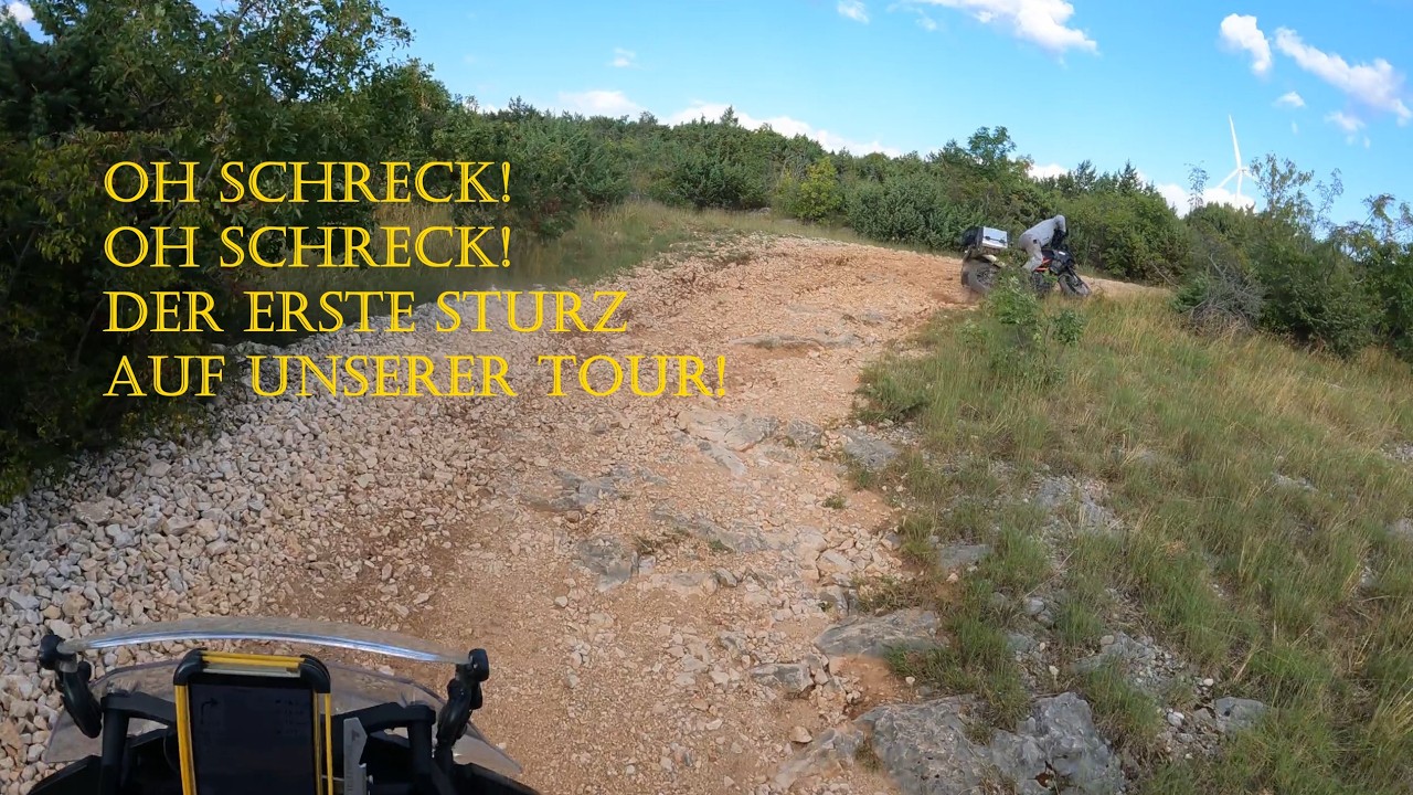 KTM 1290 OFFROAD Big Bikes | Sturz, Hütehunde & ACT Kroatien 🏍️🔥