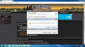 How to Download and Install GTA San Andreas Multiplayer! (Tutorial)