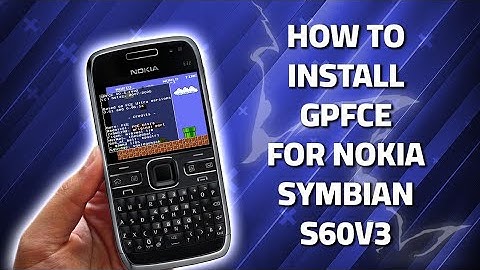 How to install GPFce for nokia symbian s60v3