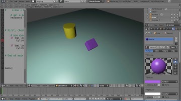 Blender 2 6 Tutorial   Python Game Engine Programming   Part 2