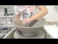 Throwing a Large Bowl/Sink