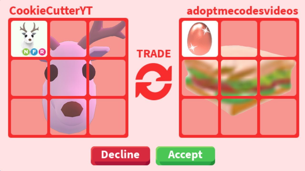 Arctic Reindeer, Trade Roblox Adopt Me Items