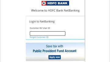 Open PPF Account using HDFC Net Banking from Mobile | PPF Account Online Khole Ghar Baithe