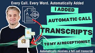 I Added Automatic Call Transcripts to Every AI Receptionist I Build — Here's How