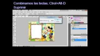 Poner marco decorativo a una foto - photoshop screenshot 4