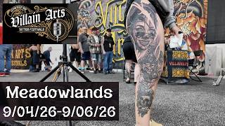 Meadowlands Tattoo Festival, Villain Arts, New Jersey 2026