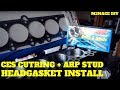M52/M50 CES Cutring Headgasket Install DIY