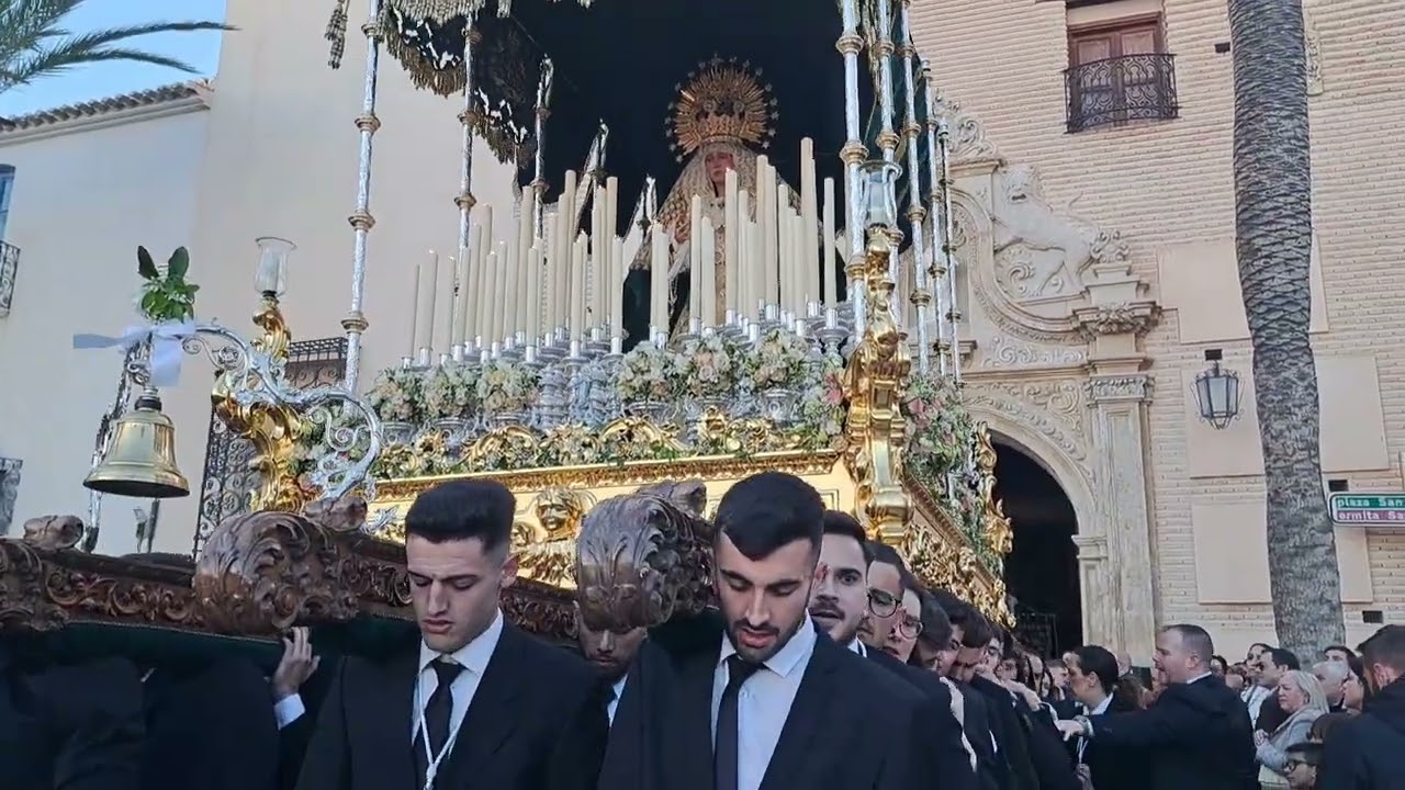 SALIDA VIRGEN DE LA ESPERANZA PASO BLANCO ALBOX 2024 (incluye Petalada Flores)