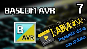 Labview recibir datos de arduino | Bascom AVR - Arduino | Parte 7