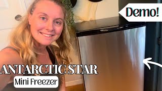 Review of Antarctic Star Mini Freezer from Amazon