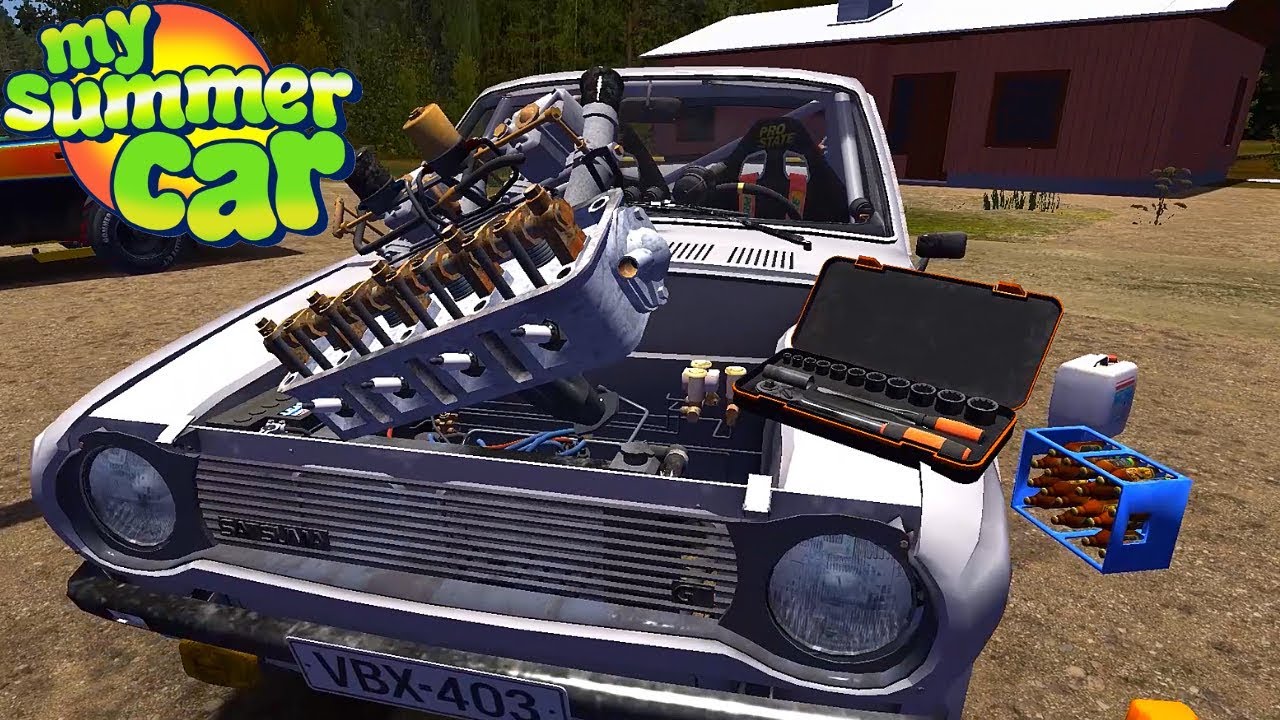 LEAKING OIL AND COOLANT - FAST FIX - My Summer Car Story #81