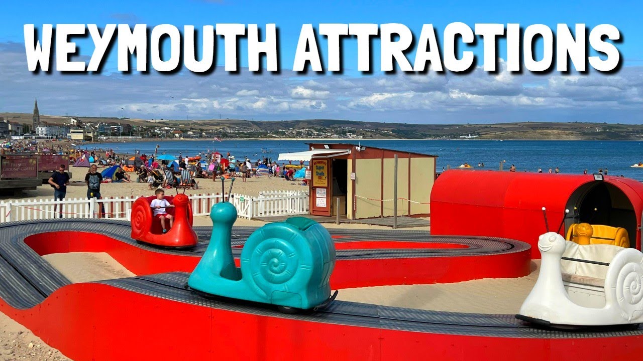 Weymouth Attractions Vlog August 2022 - EPIC Ghost Train, Super Snails & MORE!