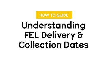 Understanding FEL Delivery & Collection Dates with SkipsAndBins.com
