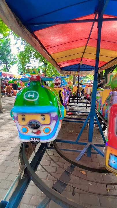 Odong karakter hely robocar poli dan rocky