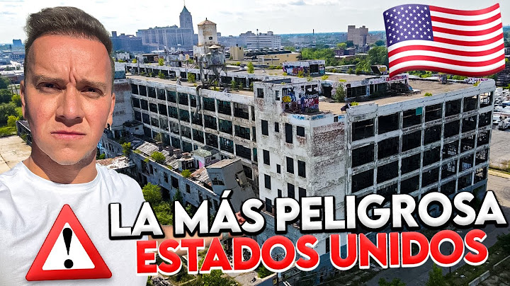 Así es LA CIUDAD MAS PELIGROSA DE ESTADOS UNIDOS - DETROIT