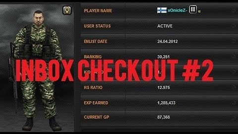 Combat Arms || Inbox Checkout #2