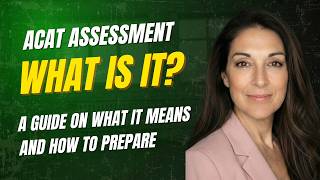 What Is An ACAT Assessment & How Do You Get One
