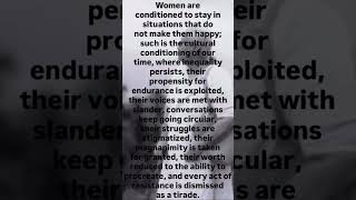 #Women beyond #cultural #conditioning #endurance #exploit