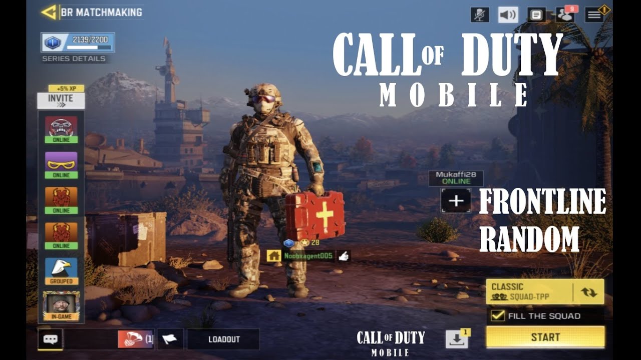 CALL OF DUTY | COD FRONTLINE RANDOM - YouTube