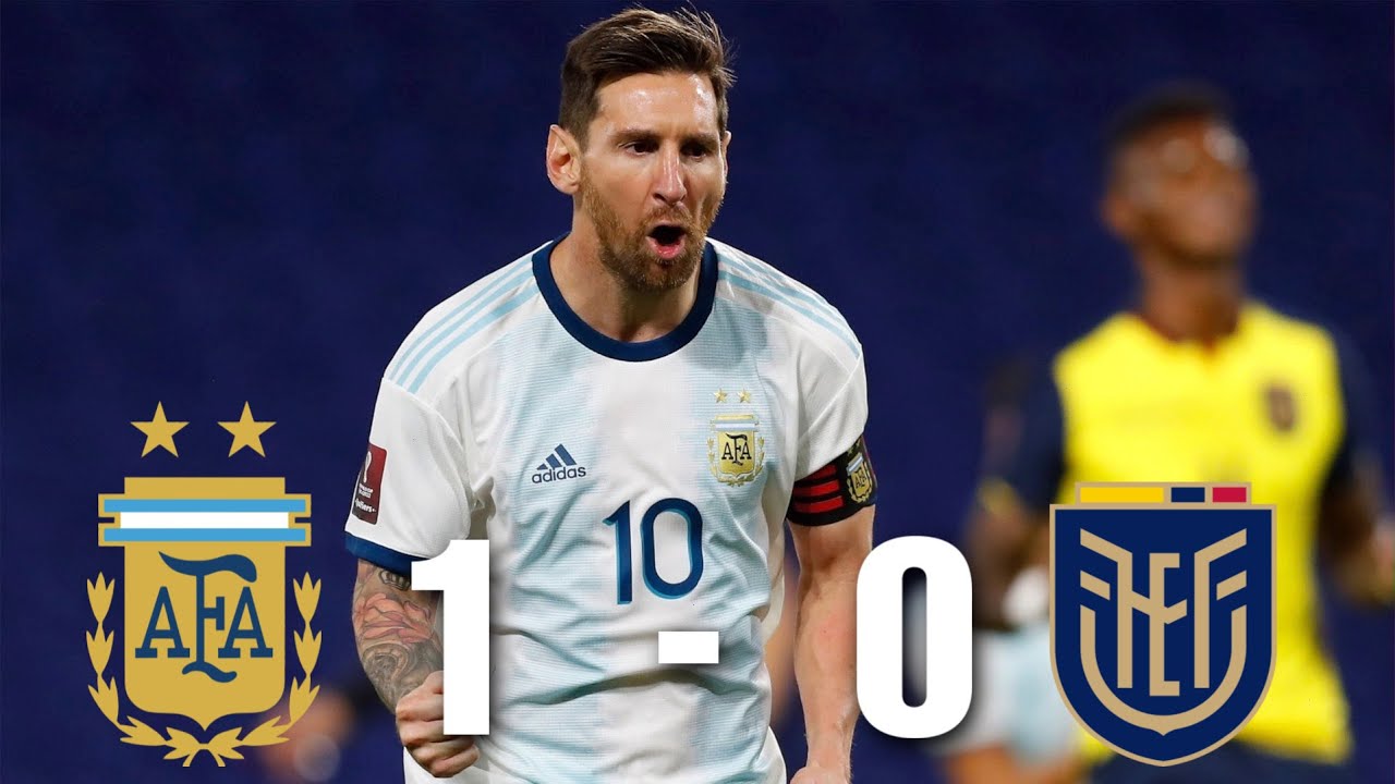 Argentina vs Ecuador [1-0], World Cup Qualifying 2020 - MATCH REVIEW ...