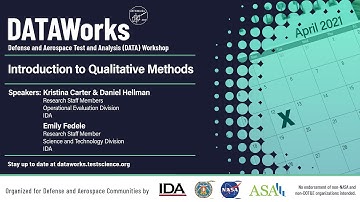 Introduction to Qualitative Methods