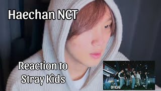 Haechan NCT Reaction to Stray Kíds \