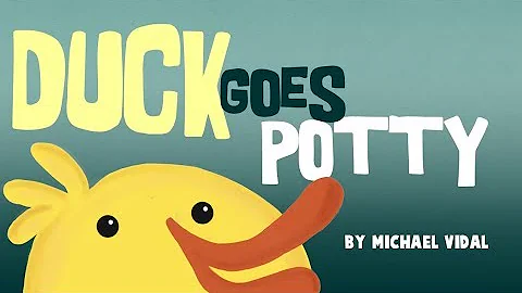 (Animated Story) A Duck goes Potty by Michael Dahl