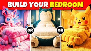 🛏️ Build Your Dream POKÉMON BEDROOM! | Would you rather...?🔥 screenshot 5