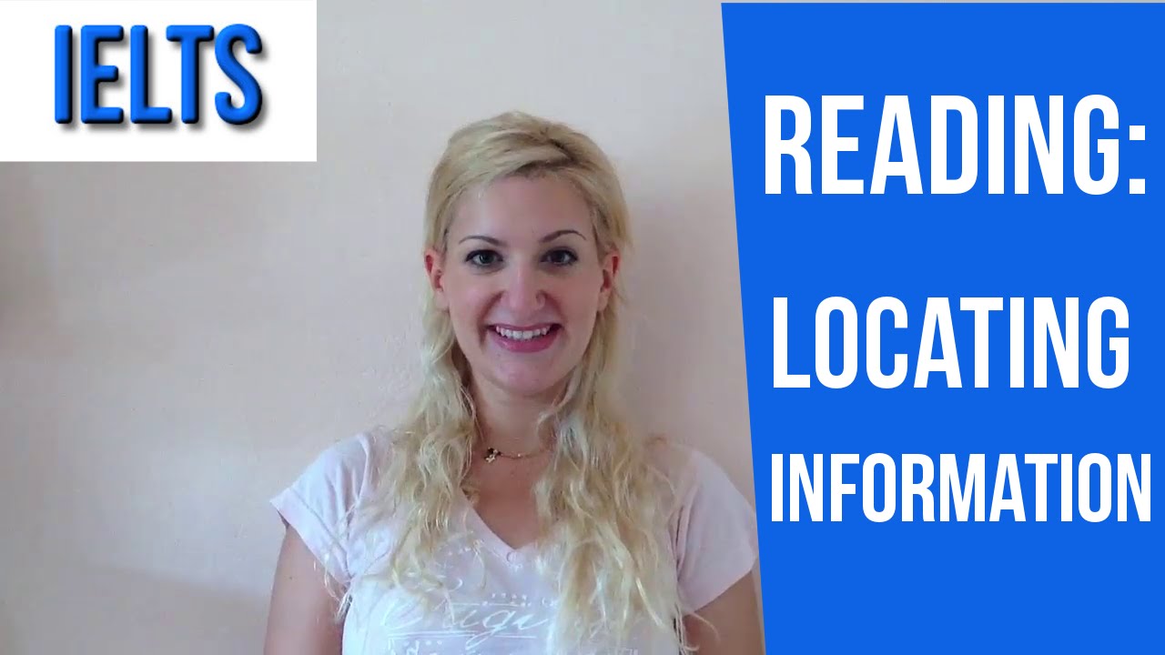 ⁣IELTS Reading: Tips for Locating information tasks- english video