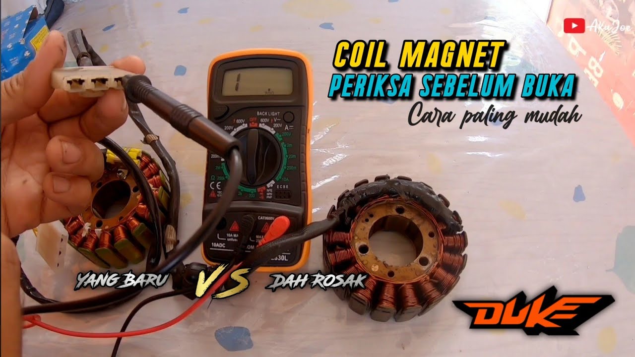 Coil Rosak? Check Dulu Boss • KTM Duke akujoe YouTube
