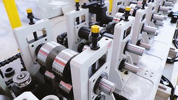 SIHUA Mutli- profile roll forming machine working speed 120M per min with double shear wagons