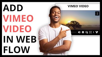 How to Add Vimeo Video in Webflow [STEP BY STEP]