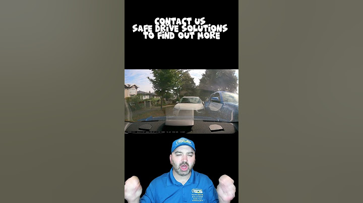 Dash Cams can record while parked