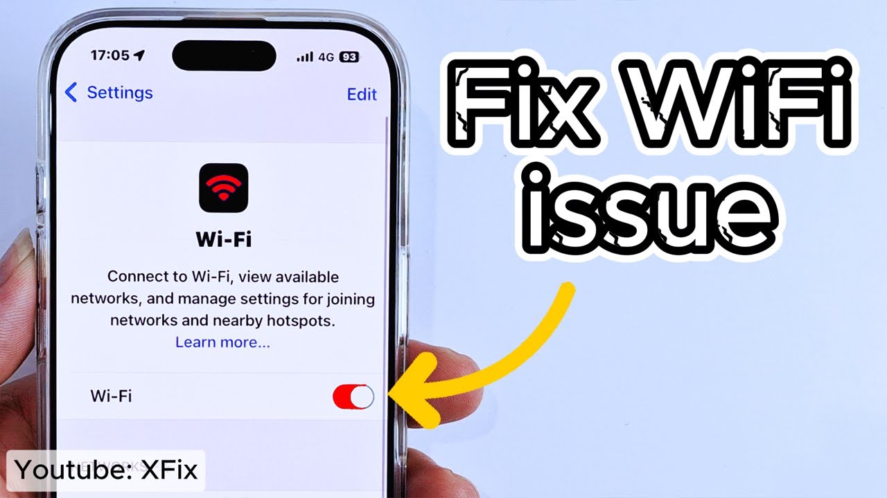 How to Fix Wi Fi Not Working on iPhone in 1 minute - YouTube