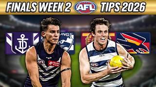 AFL Finals Week 2 | Tips & Predictions 2026