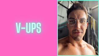 V-Ups | K's Exercise Library: Abs