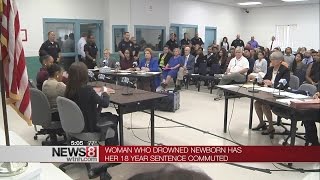 Woman Who Drowned Infant In Toilet Has Her Sentence Commuted