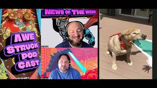 AWESTRUCK NEWS-DAY: E84 -  SDCC EXCLUSIVES WITH DC COMICS / DANIEL WARREN JOHNSON / J SCOTT VARIANTS