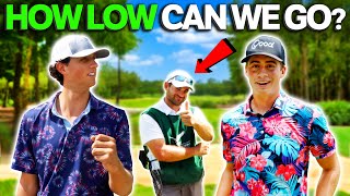 How Low Can We Score With A CADDIE? | 9 Hole Scramble | GM GOLF