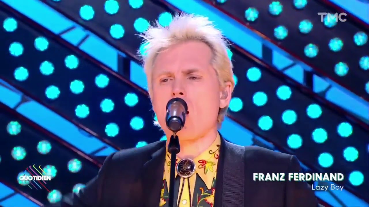 Franz Ferdinand – Lazy Boy  en live dans Quotidien